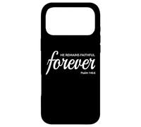 Custodia per iPhone 17 Pro Max Egli rimane fedele per sempre Salmo 146:6