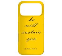 Custodia per iPhone 17 Pro Max Egli ti sosterrà Isaia 46:4