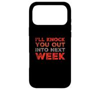 Custodia per iPhone 17 Pro Max Ehi, Boxer sei tu? Ti metterò fuori combattimento la prossima settimana