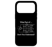 Custodia per iPhone 17 Pro Max Electrical Engineer Funny Engineering Sarcasm