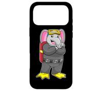 Custodia per iPhone 17 Pro Max Elefante Subacqueo Occhialini da nuoto Immersione