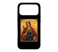 Custodia per iPhone 17 Pro Max Elegant Catholic Icon of St. Catherine of Alexandria