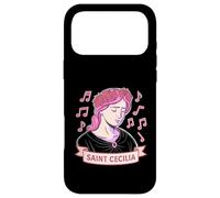 Custodia per iPhone 17 Pro Max Elegante Santa Cecilia Icona Art per gli amanti della musica