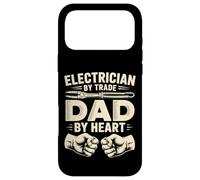 Custodia per iPhone 17 Pro Max Elettricista di professione Dad By Heart Festa del papà