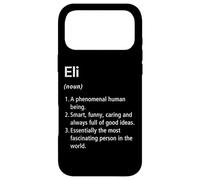 Custodia per iPhone 17 Pro Max Eli Definizione del nome Dizionario divertente