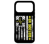 Custodia per iPhone 17 Pro Max Emergency Medicine Physician ICU Critical Care ER Doctor