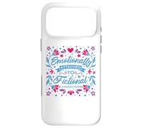 Custodia per iPhone 17 Pro Max Emotionally Attached To Fictional Characters, Libri