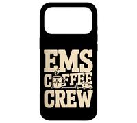 Custodia per iPhone 17 Pro Max EMS Coffee Crew Paramedico EMT Primo soccorritore