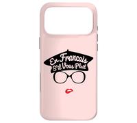 Custodia per iPhone 17 Pro Max En Francais S'il Vous Plait - Donna Francese Basco Rosso Labbra