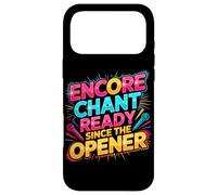 Custodia per iPhone 17 Pro Max Encore chant ready since the opener