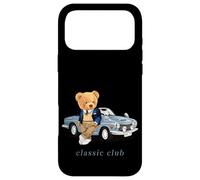 Custodia per iPhone 17 Pro Max Enjoy Cool Teddy Bear With Classic Car Graphic Designs Fun