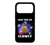 Custodia per iPhone 17 Pro Max Enjoy Your Life Slowly Turtle Sloth Funny Sloths Turtles