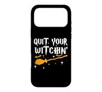 Custodia per iPhone 17 Pro Max Esci dal tuo gioco di parole di Halloween Witchin Esci dalla tua strega