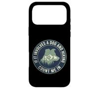 Custodia per iPhone 17 Pro Max Escursionismo Cane Count Me In Trekking All'aperto