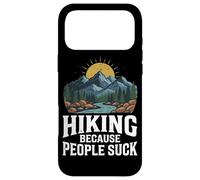 Custodia per iPhone 17 Pro Max Escursionismo perché la gente succhia divertente all'aperto grafica montagna