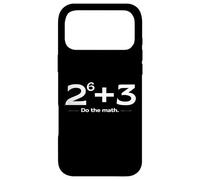 Custodia per iPhone 17 Pro Max Esponente Matematica Scherzo Algebra Calcolo Insegnante