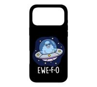 Custodia per iPhone 17 Pro Max Ewe-F-O Divertente gioco di parole UFO