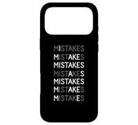 Custodia per iPhone 17 Pro Max Faccio errori mentre gli errori mi rendono divertente scherzo sull'imperfezione