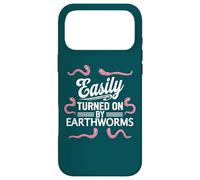 Custodia per iPhone 17 Pro Max Facilmente attivato da lombrichi divertente allevamento di vermi