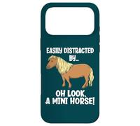 Custodia per iPhone 17 Pro Max Facilmente distratto Oh Look A Mini Horse Divertente Cavallo in miniatura