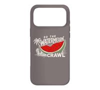 Custodia per iPhone 17 Pro Max Fai l'anguria Crawl Sea Turtle Beach Vacanze estive