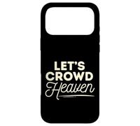Custodia per iPhone 17 Pro Max Faith Religious Jesus Minimalist Graphic Let's Crowd Heaven
