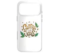 Custodia per iPhone 17 Pro Max Faithful Coffee Devotion with My Savior