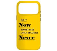 Custodia per iPhone 17 Pro Max Fallo Ora A volte Più Tardi Non Diventa Mai