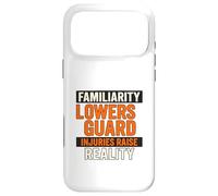 Custodia per iPhone 17 Pro Max Familiarità abbassa la guardia | Regalo della campagna di sensibilizzazione alla sicurezza
