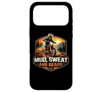 Custodia per iPhone 17 Pro Max Fango sudore e ingranaggi Dirt Bike Rider Motocross MX