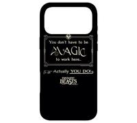 Custodia per iPhone 17 Pro Max Fantastic Beasts and Where to Find Them Magic To Work Here
