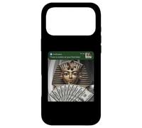Custodia per iPhone 17 Pro Max Faraone King Tut C'è movimento alla tua porta d'ingresso Egpyt