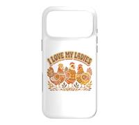 Custodia per iPhone 17 Pro Max Farming I love My Ladies Funny Chicken Lovers