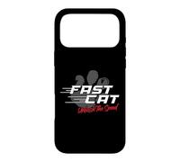 Custodia per iPhone 17 Pro Max Fast Cat Dog scatena la velocità sport