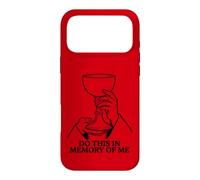 Custodia per iPhone 17 Pro Max Fate questo in memoria di me Eucaristia Messa cattolica