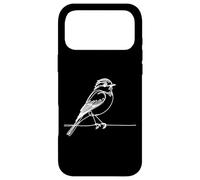 Custodia per iPhone 17 Pro Max Febe Orientale Line Art Uccello Ornitologia