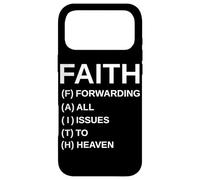 Custodia per iPhone 17 Pro Max Fede Inoltro Tutte Le Questioni Al Cielo Arte Cristiana Gesù