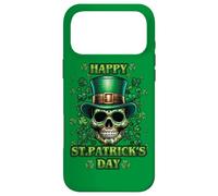 Custodia per iPhone 17 Pro Max Felice San Patrizio Paddy Shamrock Dia De Los Muertos