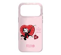Custodia per iPhone 17 Pro Max Felix The Cat Valentine I’m Hooked On You