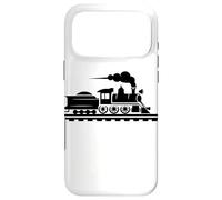 Custodia per iPhone 17 Pro Max Ferrovia Grafica Locomotive Treno passeggeri