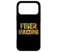 Custodia per iPhone 17 Pro Max Fiber Maxxing Healthy Food Fruit Veggie Funny Fiber Maxxing