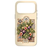 Custodia per iPhone 17 Pro Max Fichi Greci Piastrelle Mosaico Mediterraneo Antico