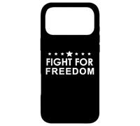 Custodia per iPhone 17 Pro Max Fight for Freedom USA Fight Oligarchy Resist Fascism Protest