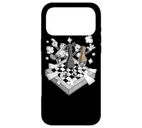 Custodia per iPhone 17 Pro Max Figure di battaglia di scacchi Chessman Scacco matto Scacchi