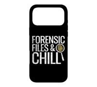 Custodia per iPhone 17 Pro Max File forensi e Chill True Crime