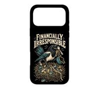 Custodia per iPhone 17 Pro Max Financially Irresponsible Funny Gazza Shiny Things Design