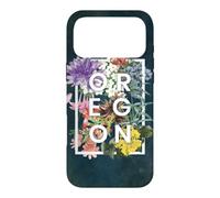 Custodia per iPhone 17 Pro Max Fiori di Oregon Word Art - Oregon State USA Souvenir