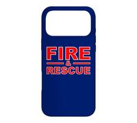 Custodia per iPhone 17 Pro Max Fire Rescue Fire fighter pompiere bambini giovani adulti ragazzi ragazze