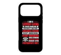 Custodia per iPhone 17 Pro Max Firefighter Husband Loving Firefighter's Wife Firefighters
