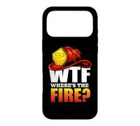 Custodia per iPhone 17 Pro Max Firefighter WTF Where's The Fire Firefighters Lovers